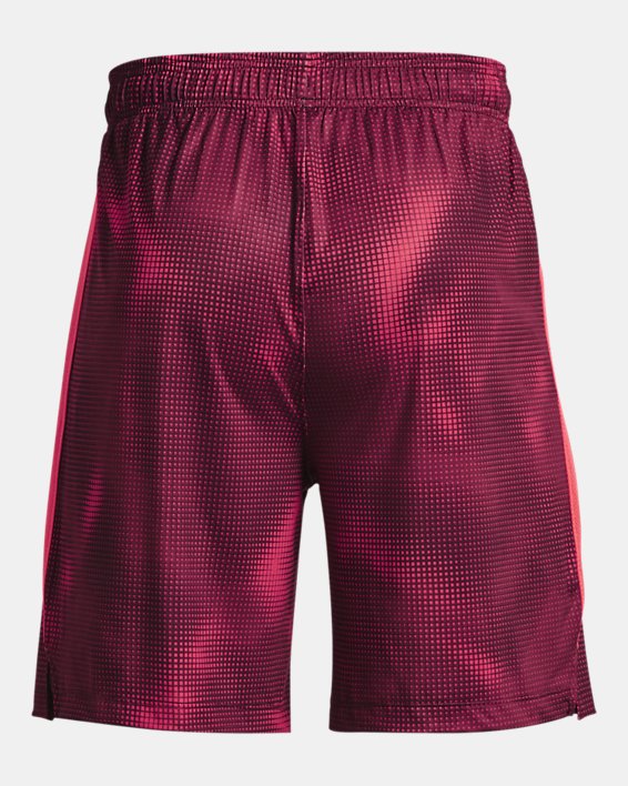 Men's UA Tech™ Vent Printed Shorts in Maroon image number 6